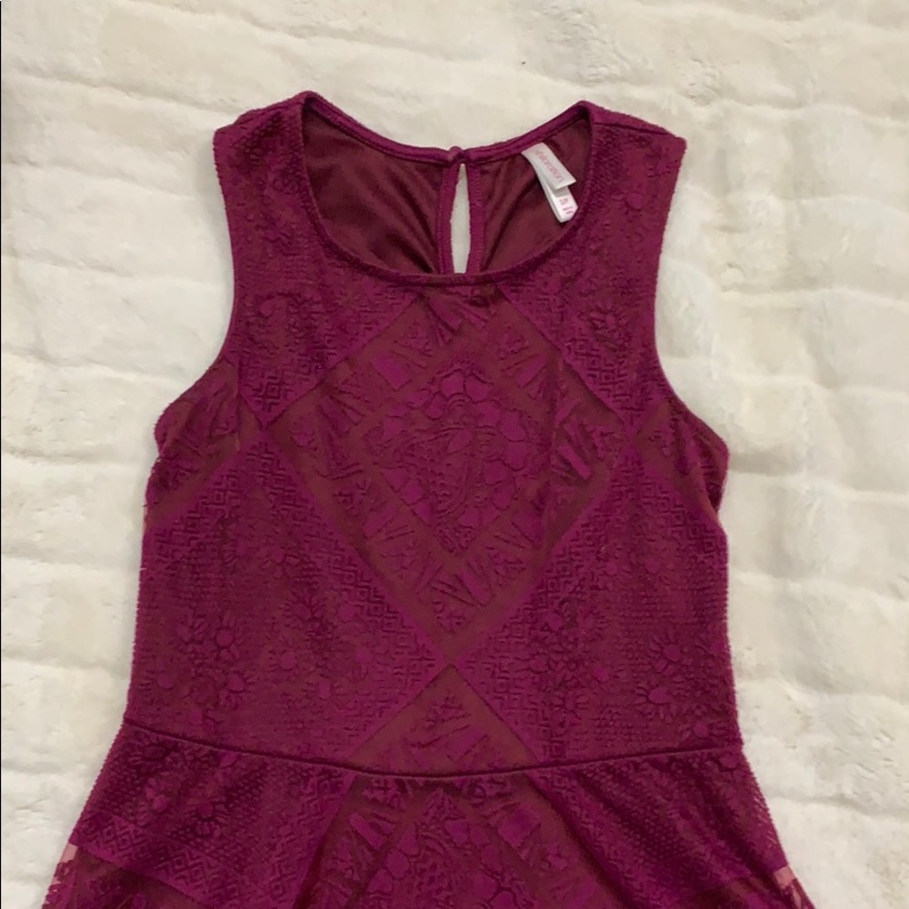 Burgundy Formal Dress